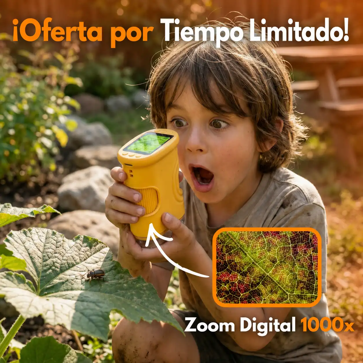MicroKids® Microscopio 4K Infantil